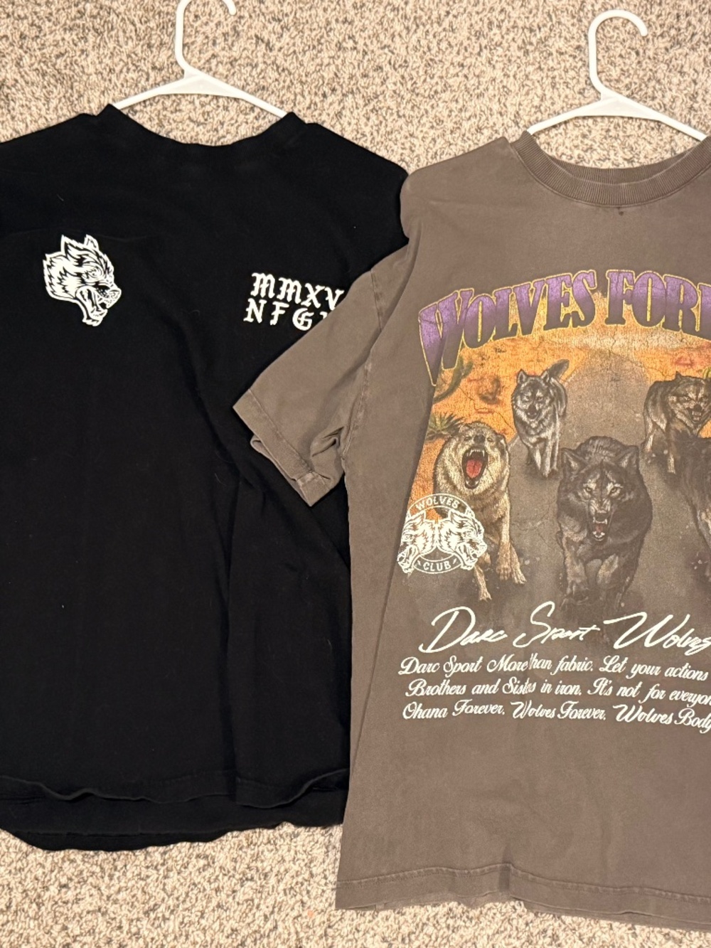 Two Darc Sports Shirts